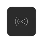 CHOETECH Caricabatterie Wireless Qi con Indicatore LED per tutti i Dispositivi Qi