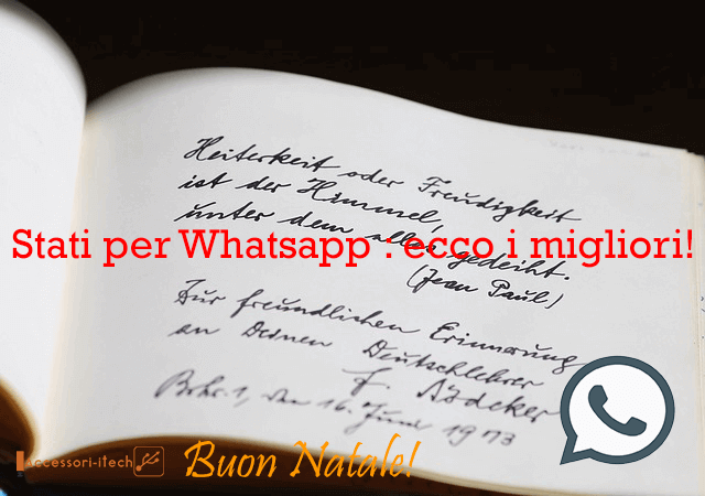Stati per Whatsapp ecco i migliori