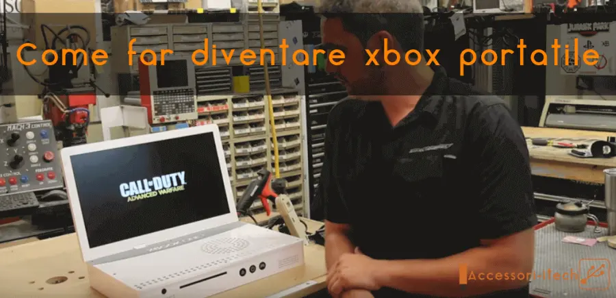 Come far diventare xbox portatile