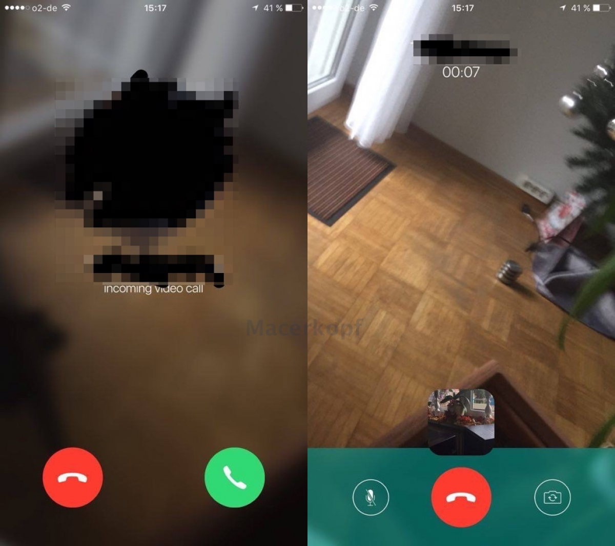 Come fare la videochiamata su whatsapp